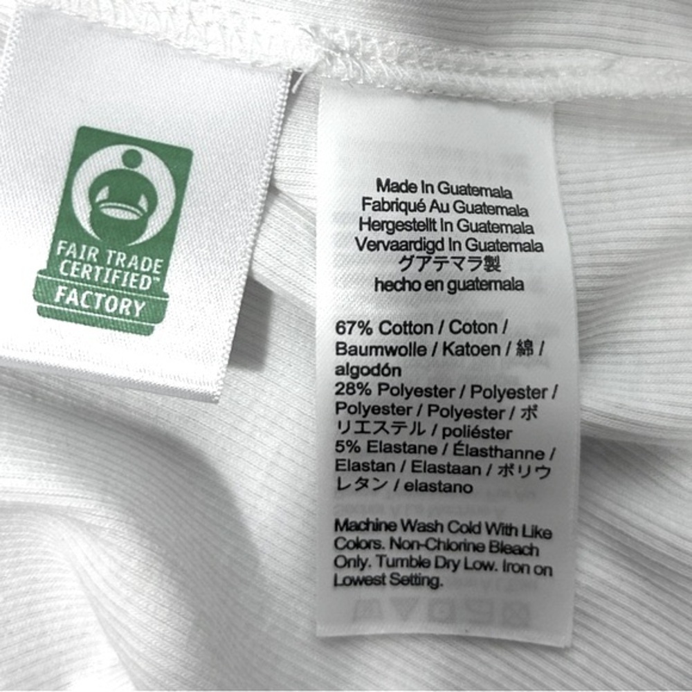 NEW J.Crew Factory Cropped Ribbed Tee - Picture 7 of 8
